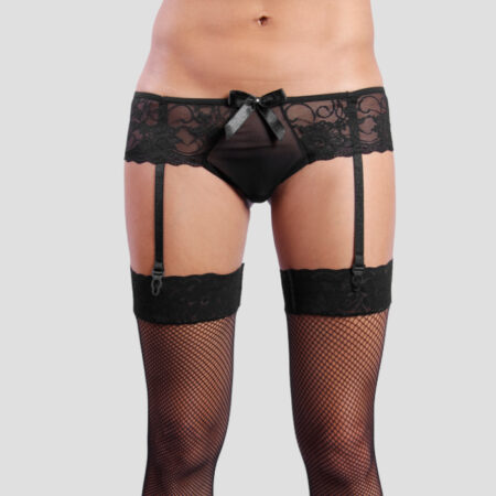 Panty liguero en encaje 7019n