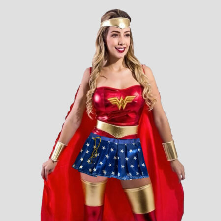 Disfraz de Mujer maravilla falda