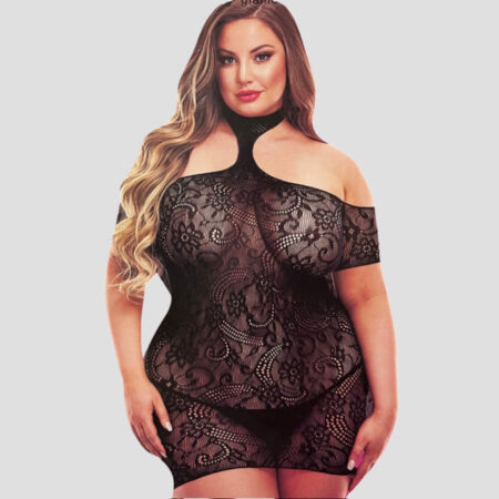 Malla enteriza plus size