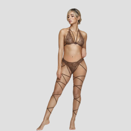 Conjunto negro tiras 5033c