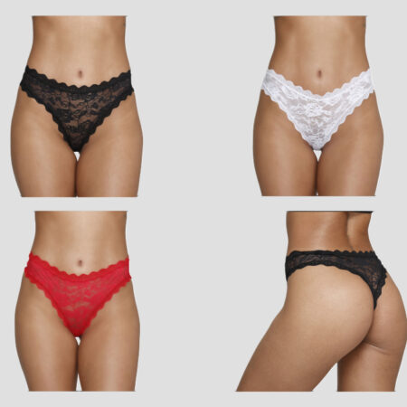 Kit x3 pantys en blonda 1052