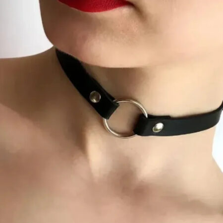 Choker en cuerina sintética 8014