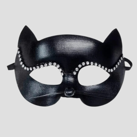 Máscara antifaz Negro gata
